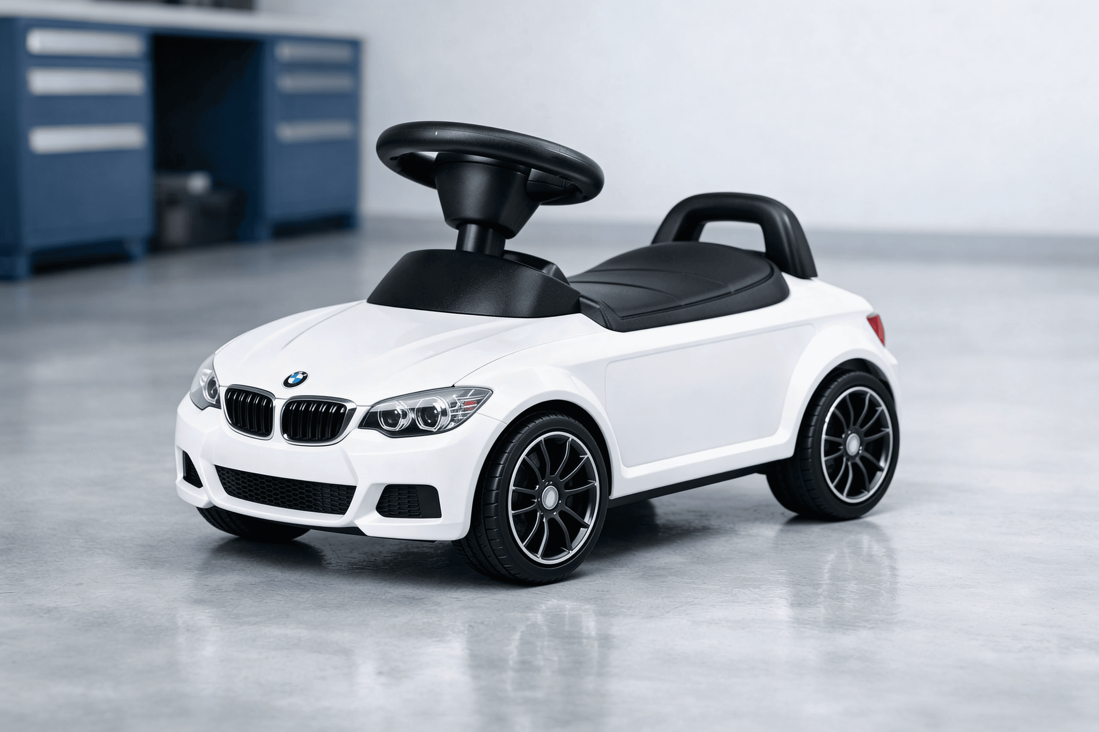 BMW Bobbycar - Für die kleinen Gäste